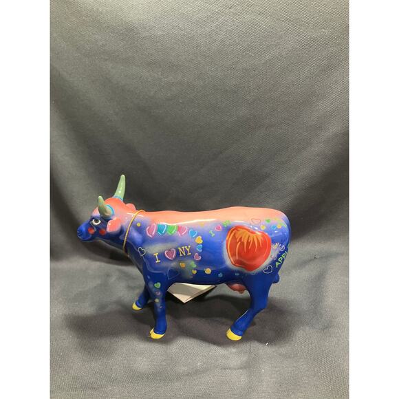 Cow Parade Big Apple Cow Figurine, Westland Giftware, #9163, No Box‎ - Picture 5 of 9